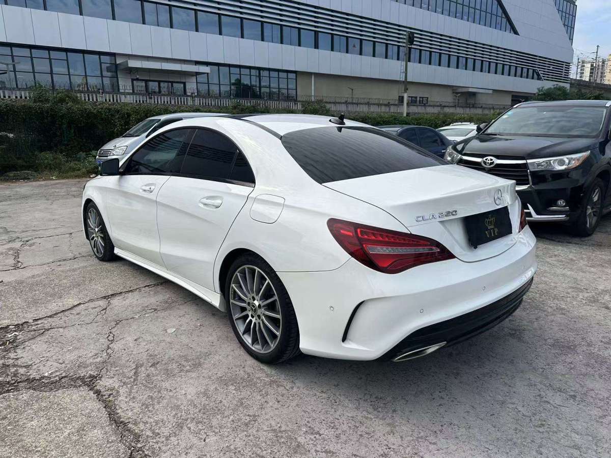 2018年11月奔馳 奔馳CLA級(jí)  2019款 CLA 220 4MATIC