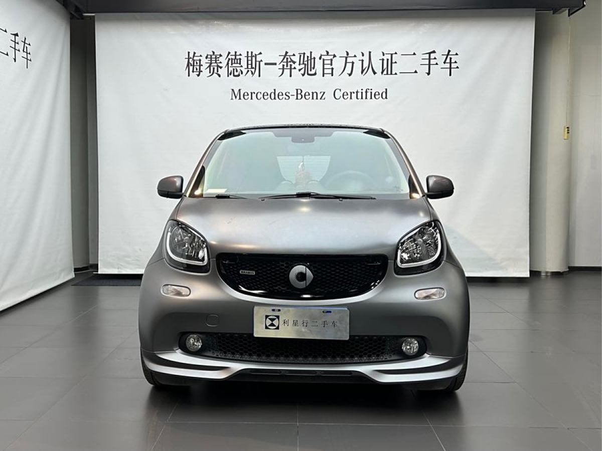 2018年12月巴博斯 smart fortwo  2017款 0.9T 硬頂BRABUS Xclusive