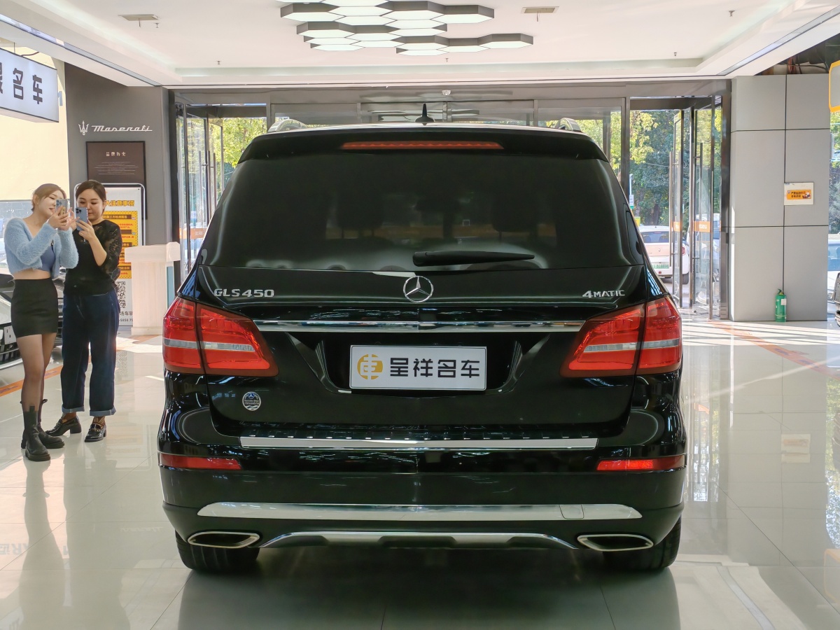 奔馳 奔馳GLS  2018款 GLS450 4MATIC 3.0T 美規(guī)版圖片