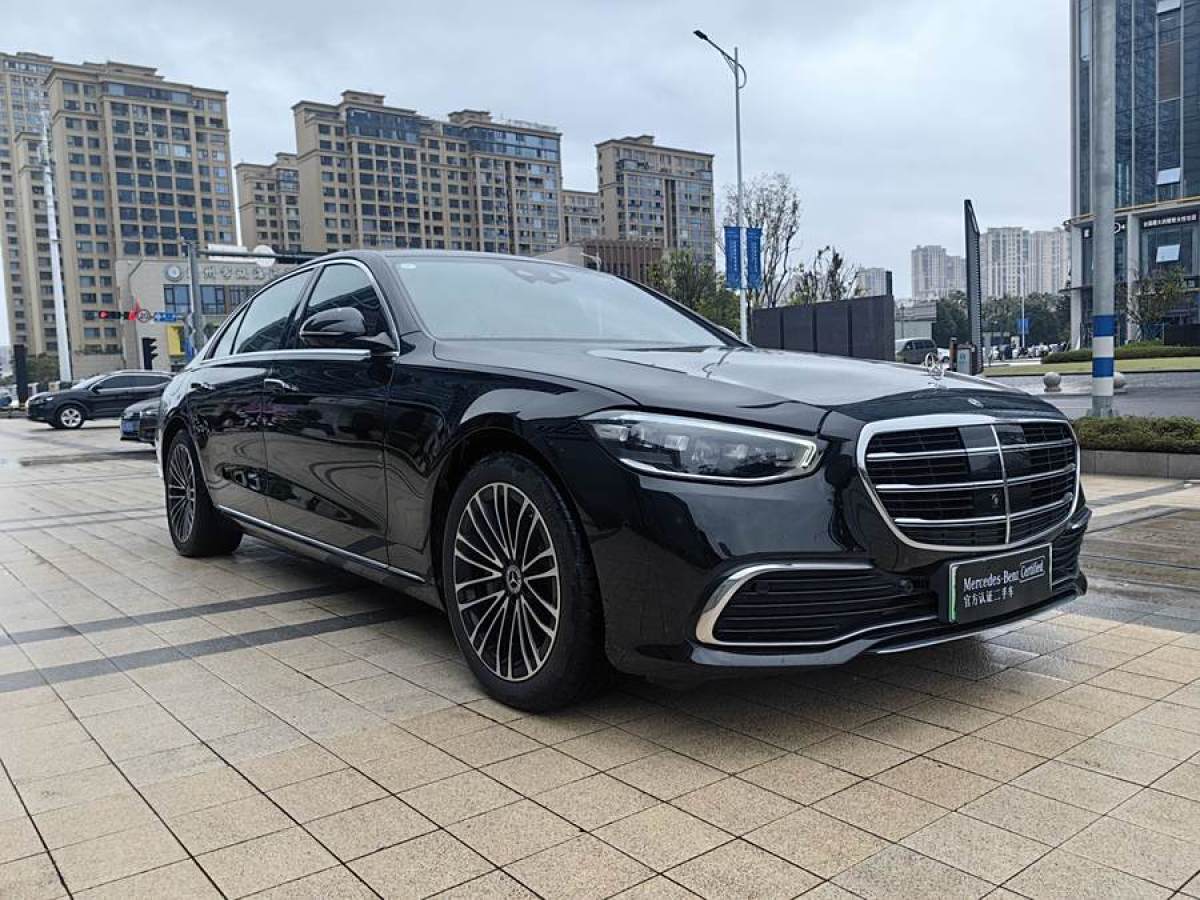 奔馳 奔馳S級新能源  2023款 改款 S 450 e L 插電式混合動力轎車圖片