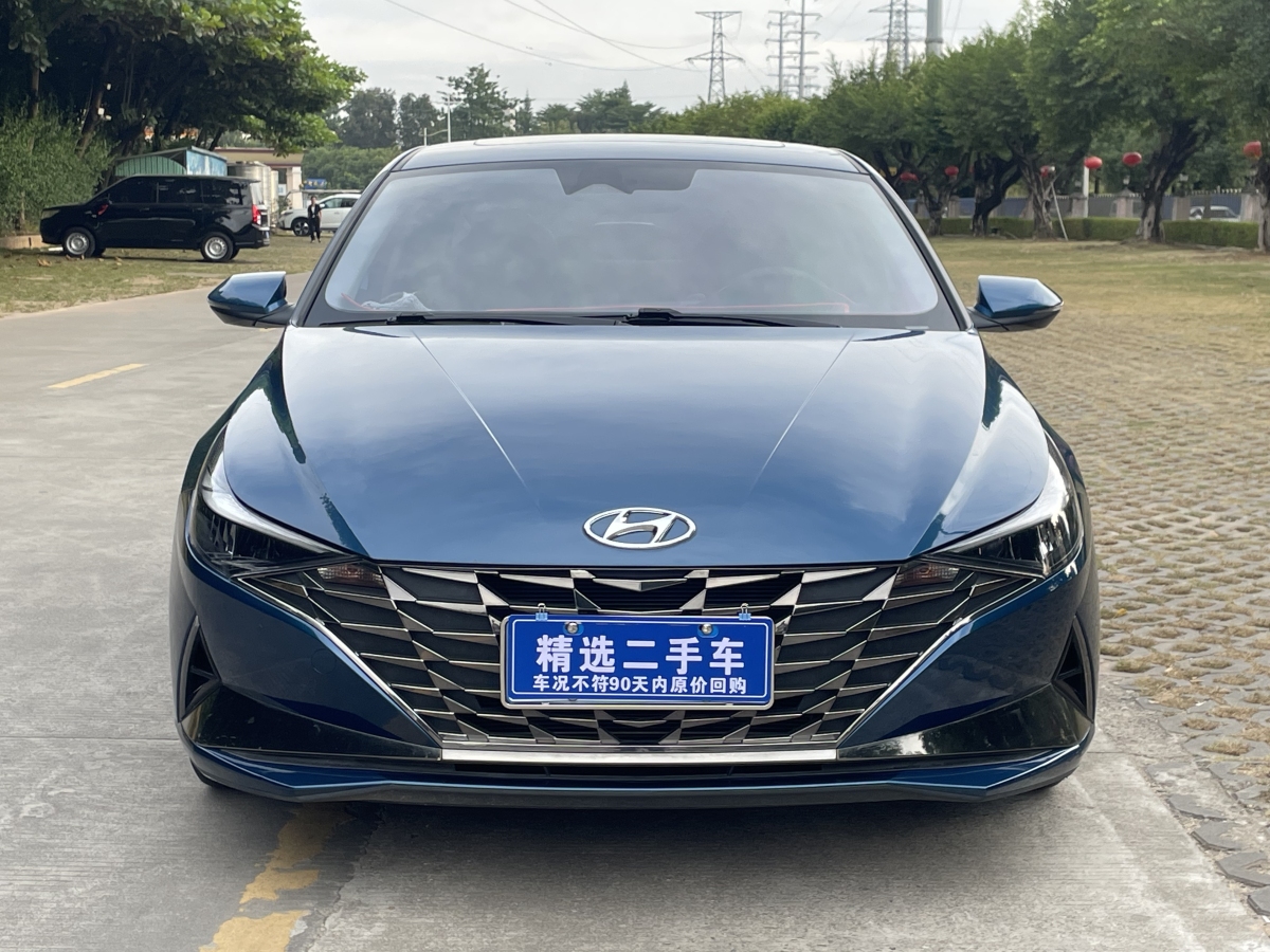 現(xiàn)代 伊蘭特  2021款 1.5L LUX尊貴版圖片