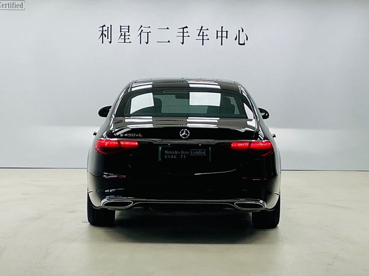 奔馳 奔馳S級(jí)新能源  2023款 改款 S 450 e L 插電式混合動(dòng)力轎車(chē)圖片