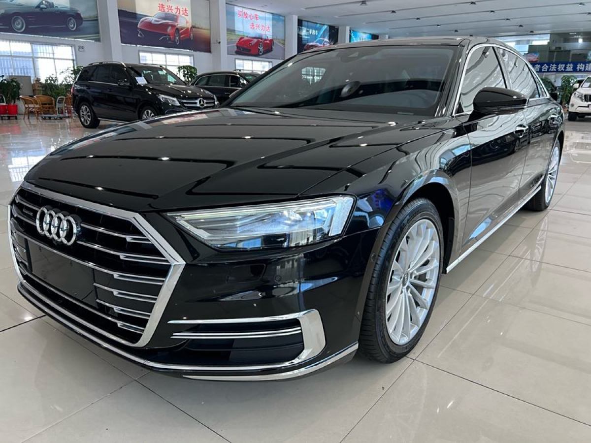 2019年1月奧迪 奧迪A8  2018款 A8L 55 TFSI quattro投放版尊享型