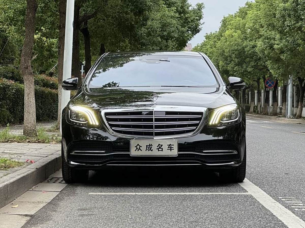 奔馳 奔馳S級  2019款 S 350 L 豪華型 臻藏版圖片