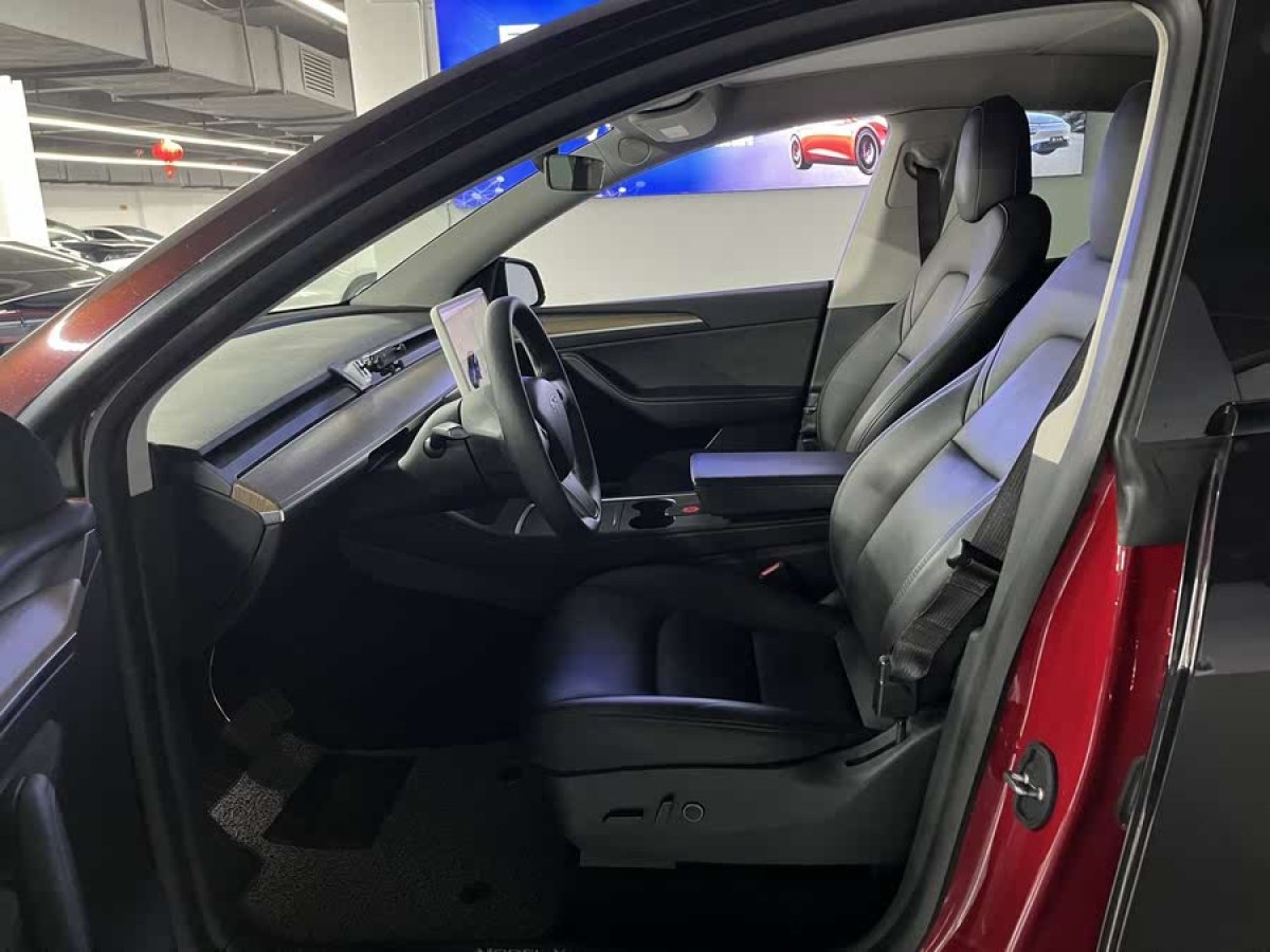 特斯拉 Model Y  2021款 標(biāo)準(zhǔn)續(xù)航后驅(qū)版圖片