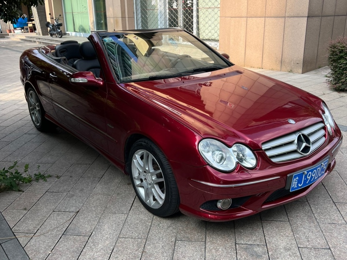 奔馳 奔馳CLK級(jí)  2006款 CLK 280 敞篷跑車圖片