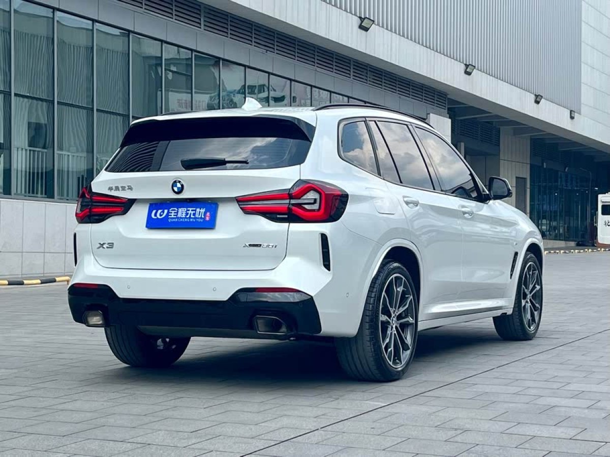 寶馬 寶馬X3  2023款 改款 xDrive30i 領(lǐng)先型 M曜夜套裝圖片