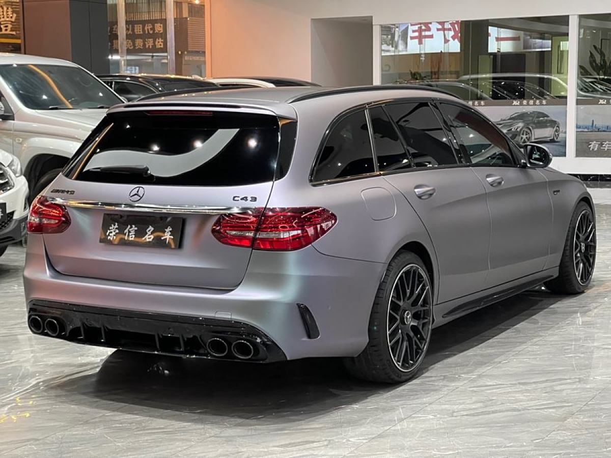 奔馳 奔馳C級(jí)AMG  2019款 AMG C 43 4MATIC 旅行轎車 特別版圖片