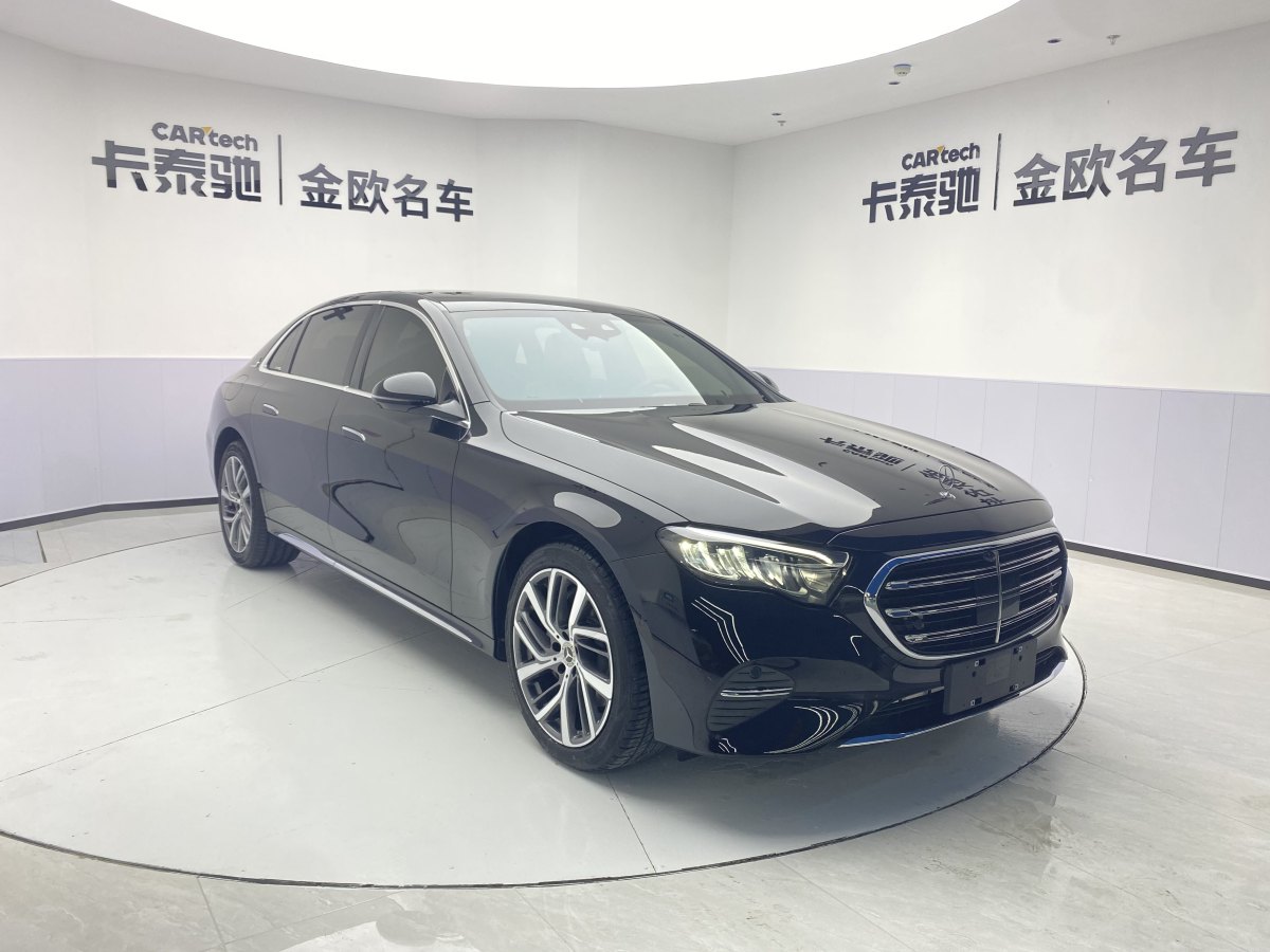 奔馳 奔馳E級  2024款 E 300 L 時尚型圖片