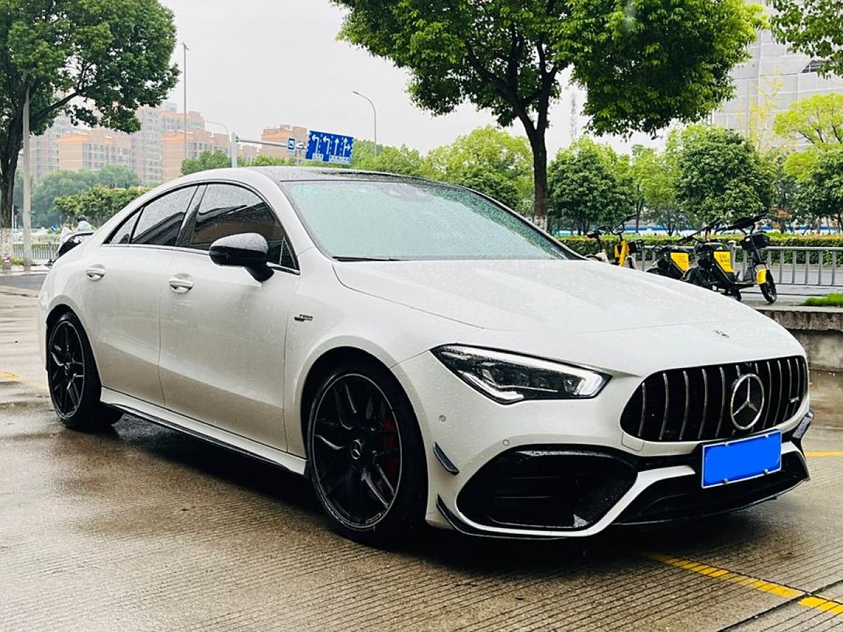 2022年8月奔馳 奔馳CLA級(jí)AMG  2022款 AMG CLA 45 S 4MATIC+