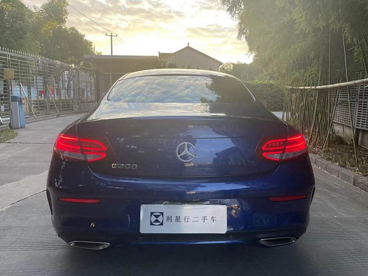 奔馳 奔馳C級  2018款 C 200 轎跑車圖片