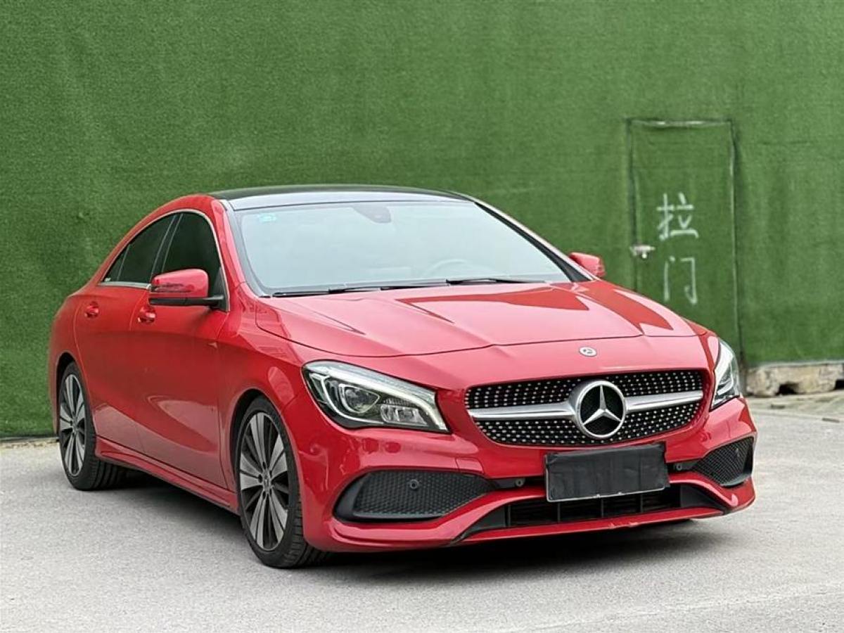 奔馳 奔馳CLA級(jí)  2018款 CLA 200 時(shí)尚型圖片