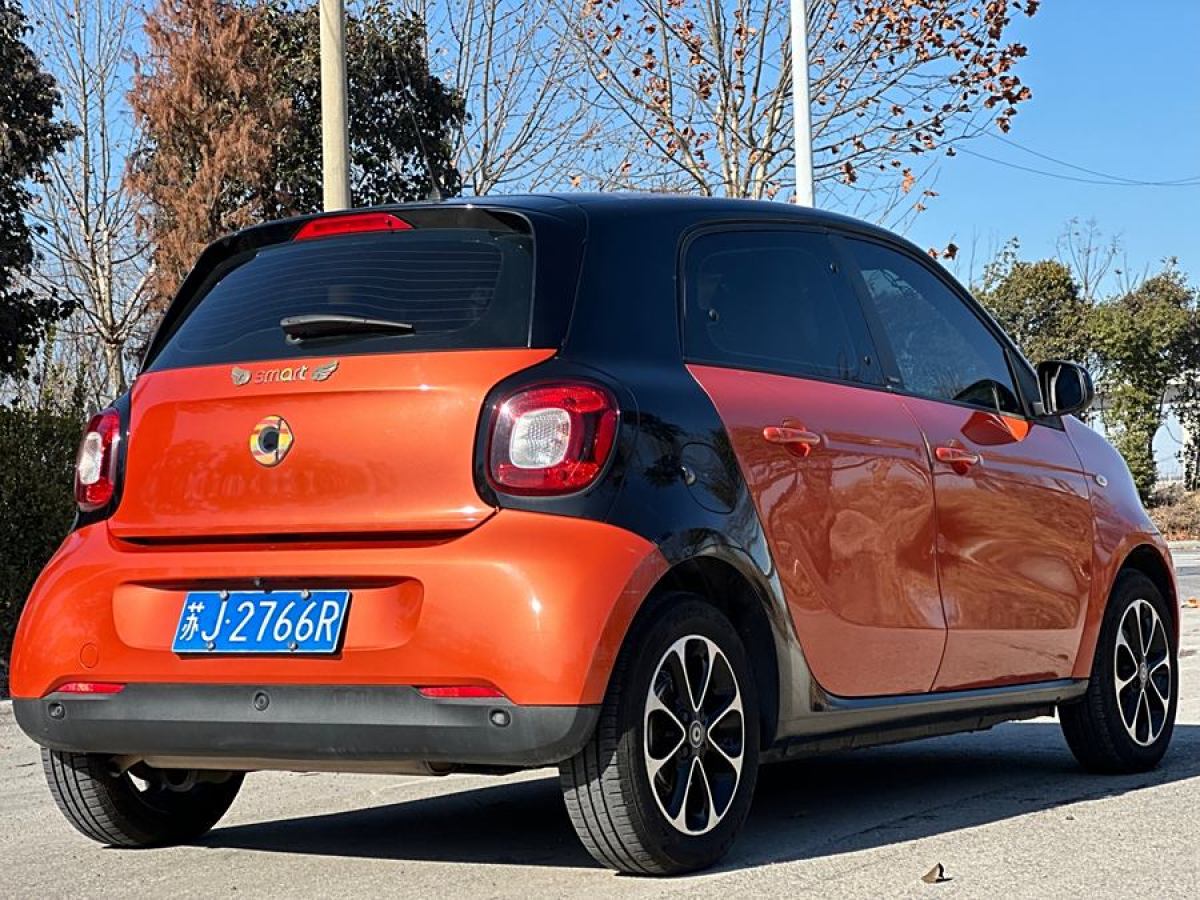 smart forfour  2016款 1.0L 52千瓦激情版圖片