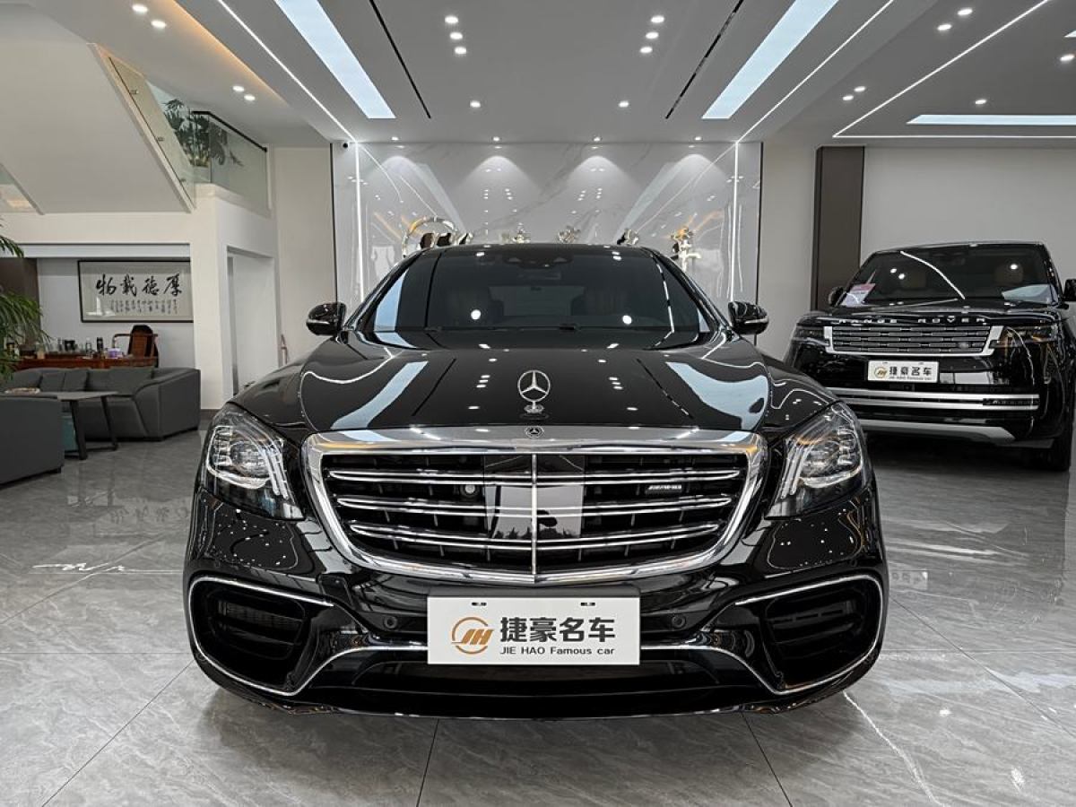 2019年1月奔馳 奔馳S級AMG  2018款 AMG S 63 L 4MATIC+