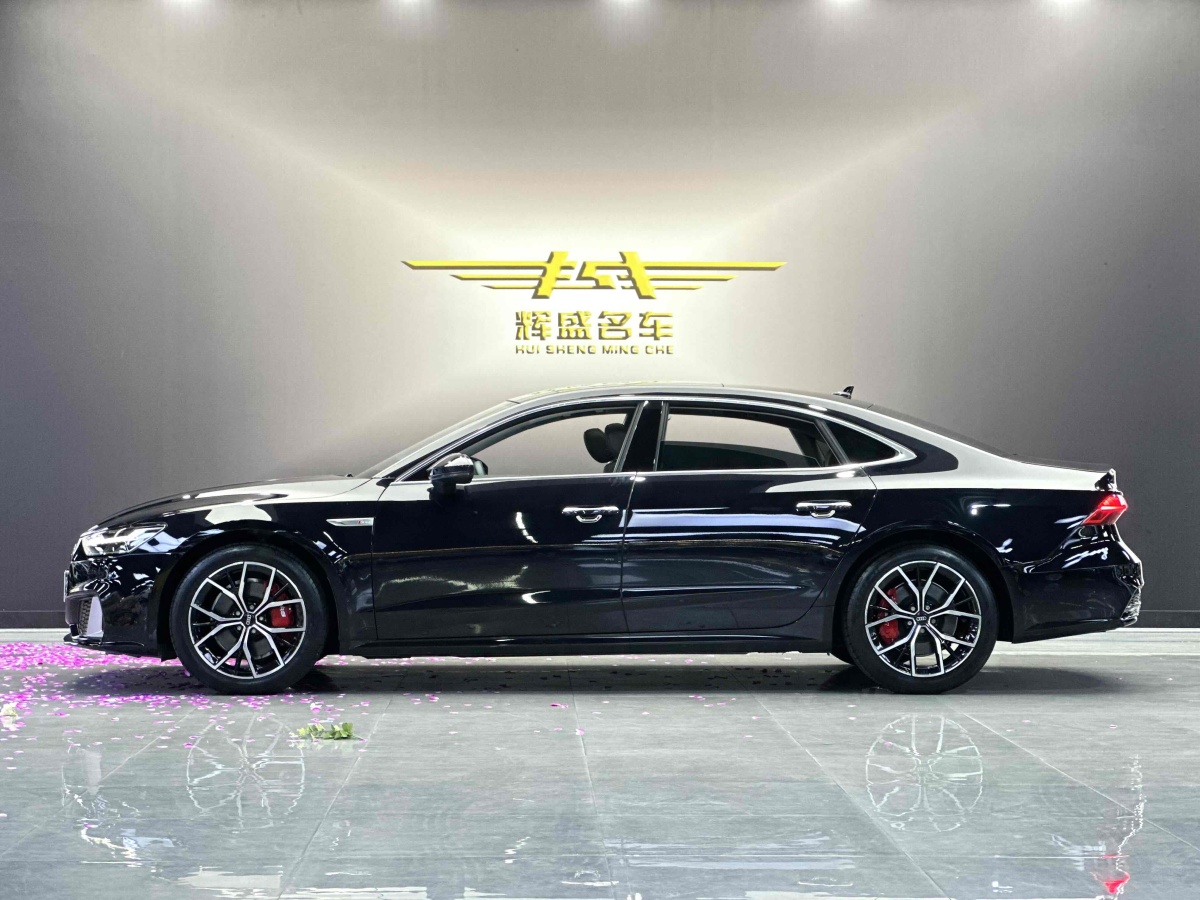 奧迪 奧迪A7L  2024款 45TFSI S-line 筑夢型 流晶套裝圖片