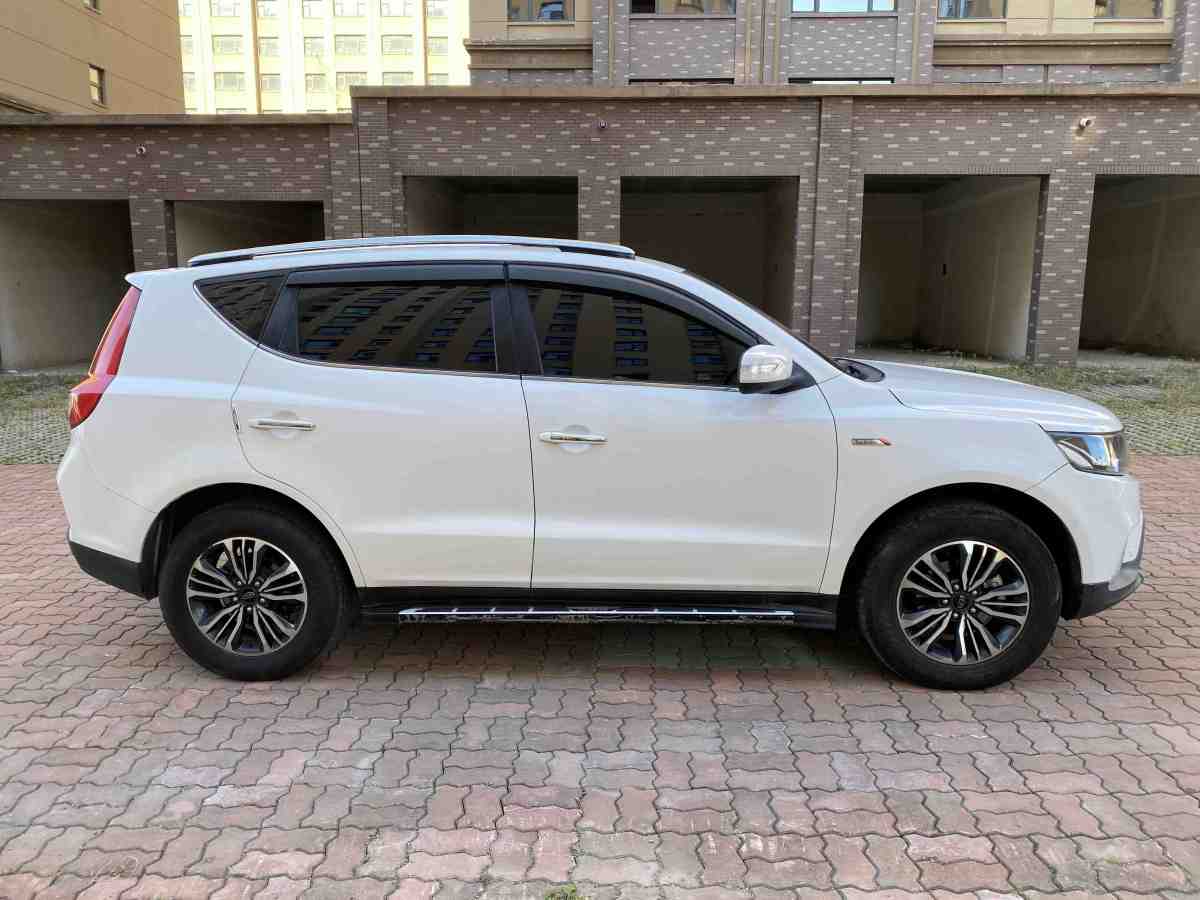 2017年11月吉利 遠(yuǎn)景SUV  2016款 1.3T CVT豪華型