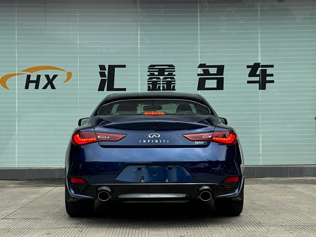 2018年6月英菲尼迪 Q60  2017款 2.0T 豪華版