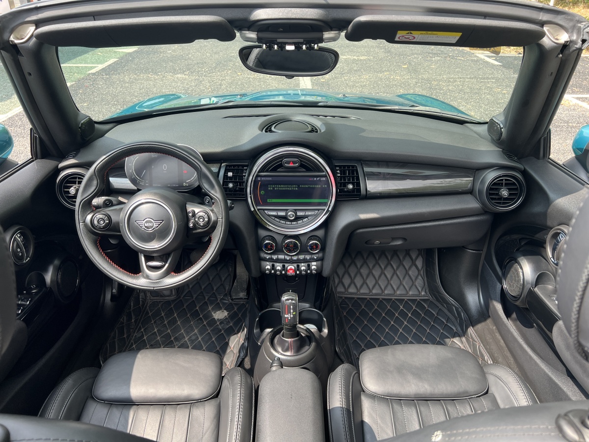 2021年8月MINI MINI  2021款 2.0T COOPER S CABRIO 加勒比藍(lán)典藏版