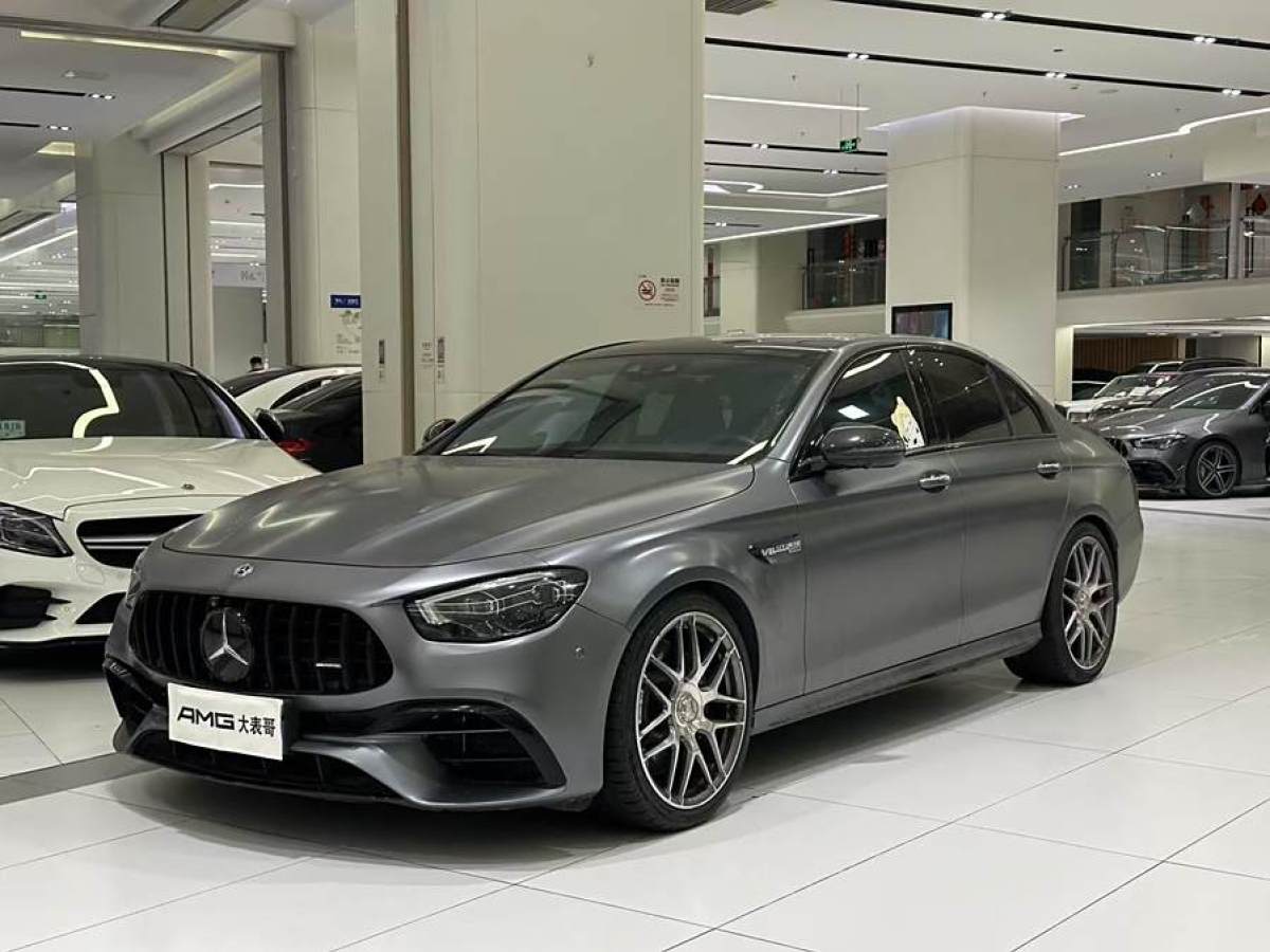 2021年3月奔馳 奔馳E級(jí)AMG  2021款 AMG E 63 S 4MATIC+