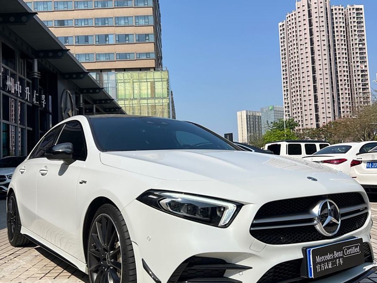 2021年3月奔馳 奔馳A級AMG  2020款 AMG A 35 4MATIC