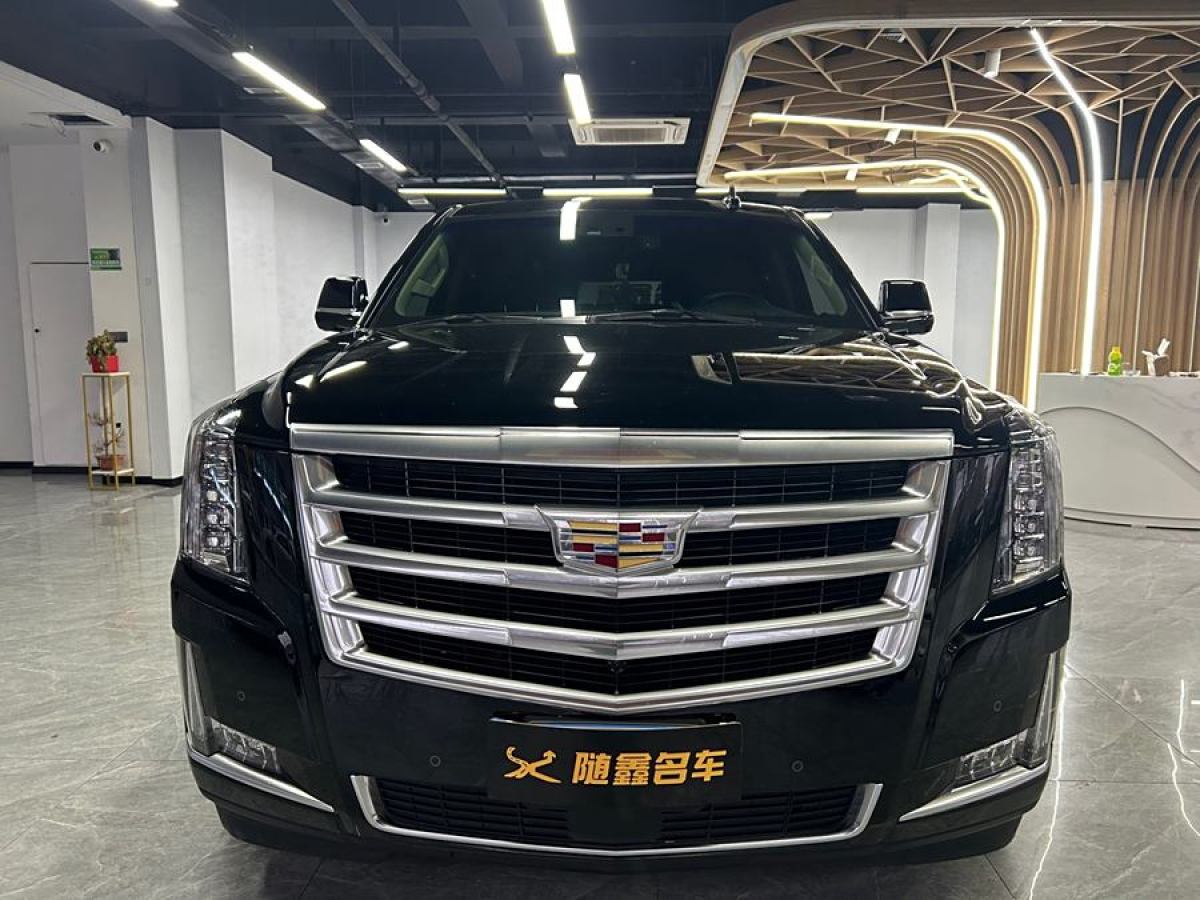 2016年4月凱迪拉克 凱雷德ESCALADE  2017款 6.2L ESV鉑金版加長(zhǎng)型