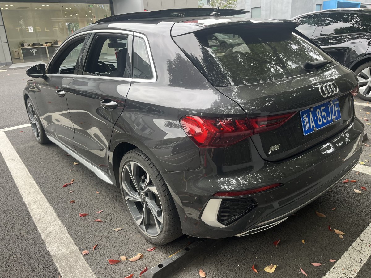 2022年3月奧迪 奧迪A3  2022款 Sportback 35 TFSI 豪華運動型