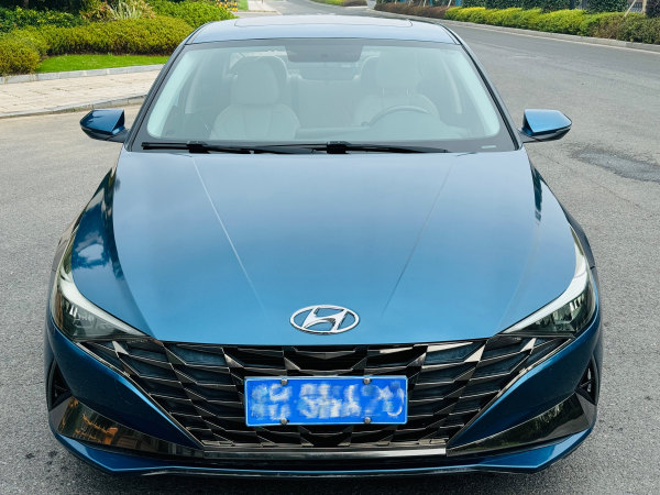 现代 伊兰特  2021款 1.5L GLX精英版