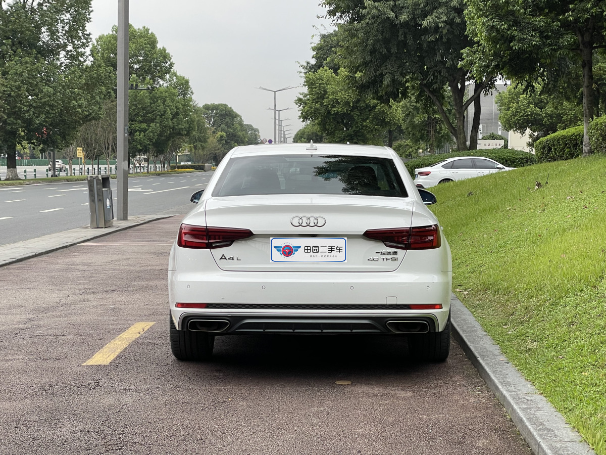 2019年6月奧迪 奧迪A4L  2019款 40 TFSI 時尚型 國V