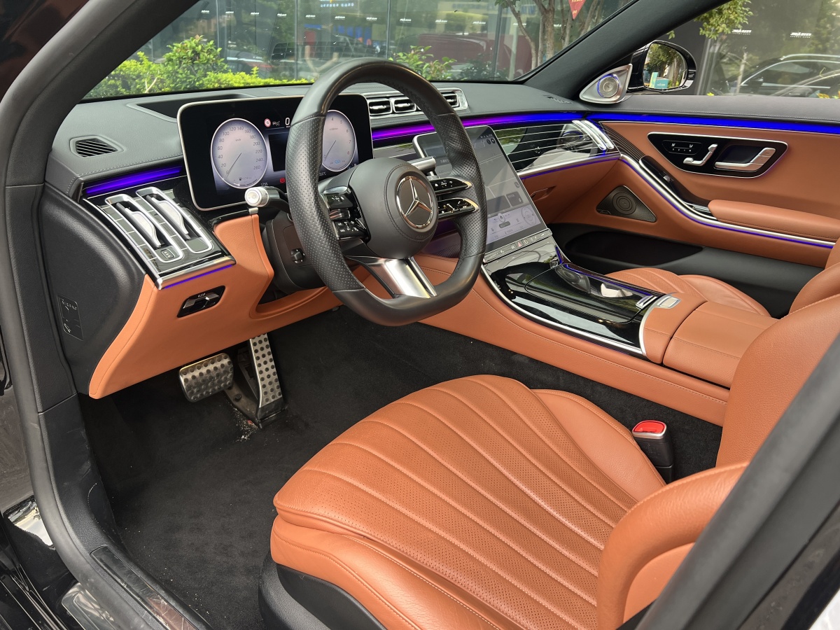 2022年12月奔馳 奔馳S級  2022款 改款 S 450 L 4MATIC