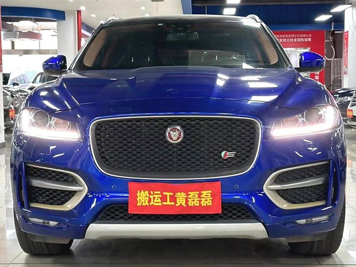 2019年1月捷豹 F-PACE  2018款 改款 2.0T 四驅R-Sport運動版