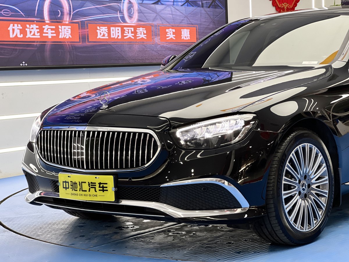 奔馳 奔馳E級  2022款 改款 E 300 L 時尚型圖片