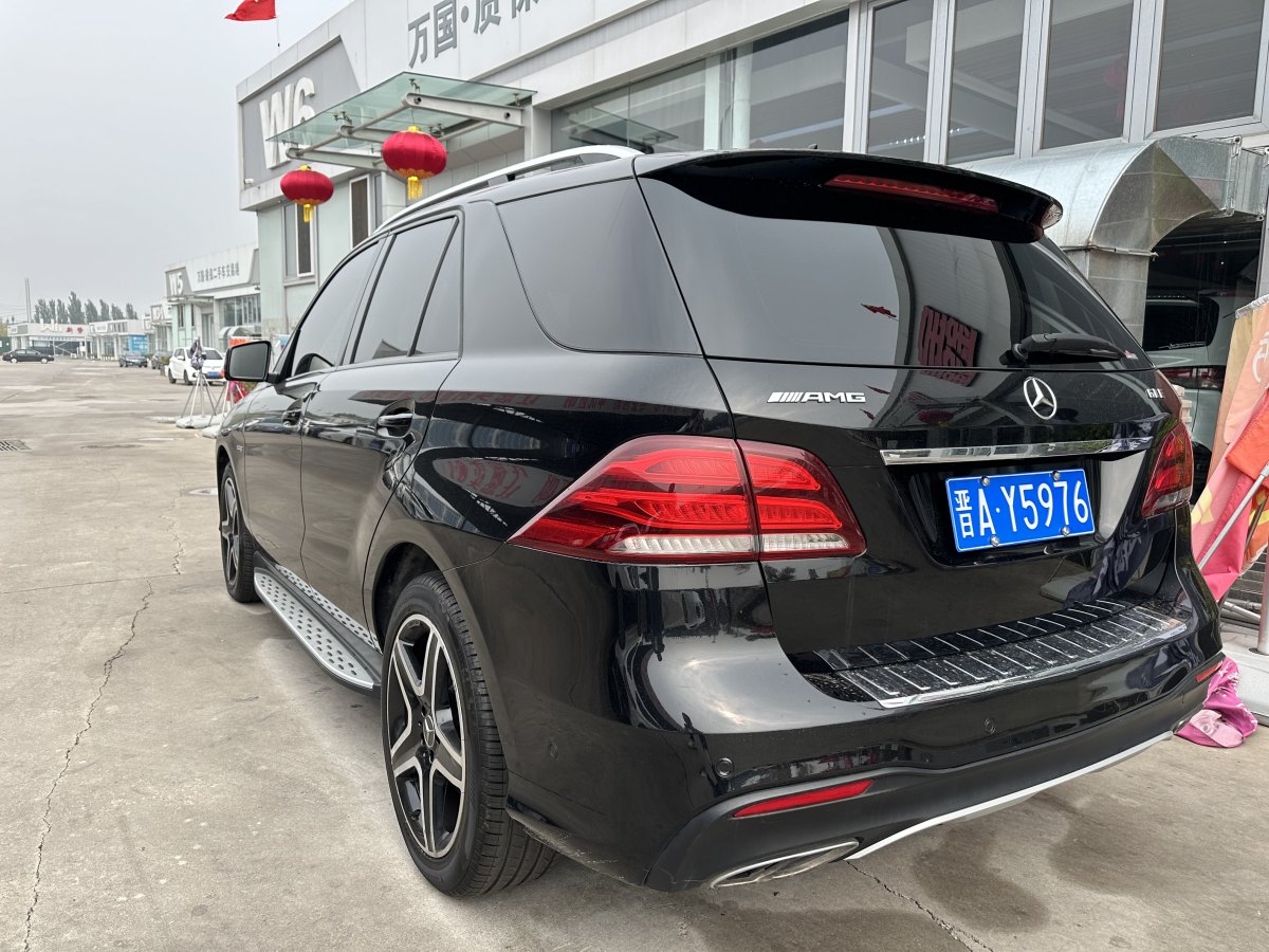 2018年1月奔馳 奔馳GLE AMG  2017款 AMG GLE 43 4MATIC