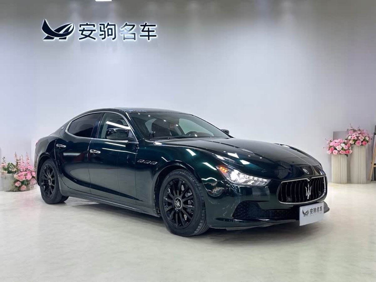 瑪莎拉蒂 Ghibli  2014款 3.0T 標(biāo)準(zhǔn)版圖片