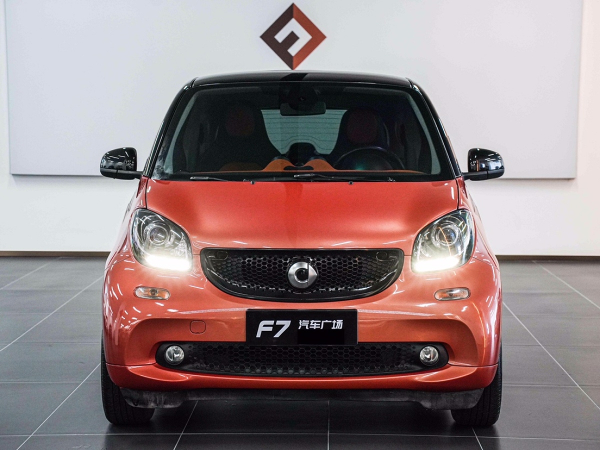 2016年12月smart fortwo  2015款 1.0L 52千瓦硬頂靈動版