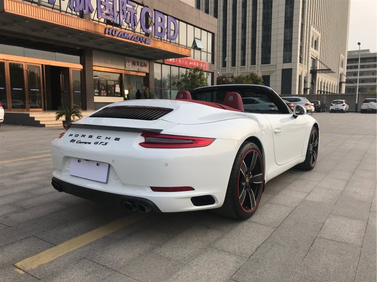 【南京】2019年06月 保時捷 911 2016款 carrera cabriolet 3.