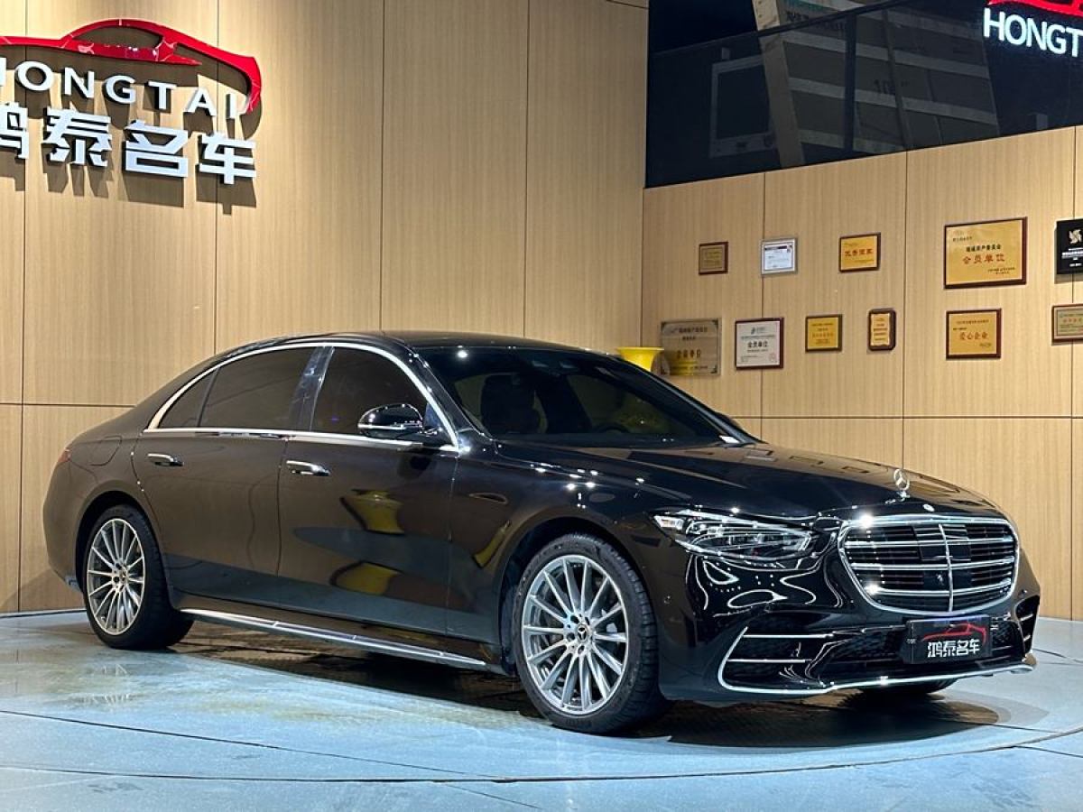 奔驰 奔驰S级  2022款 改款 S 450 L 4MATIC图片