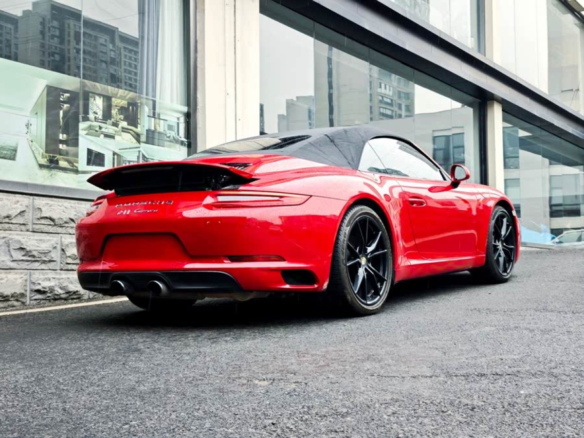 保時(shí)捷 911  2016款 Carrera Cabriolet 3.0T圖片