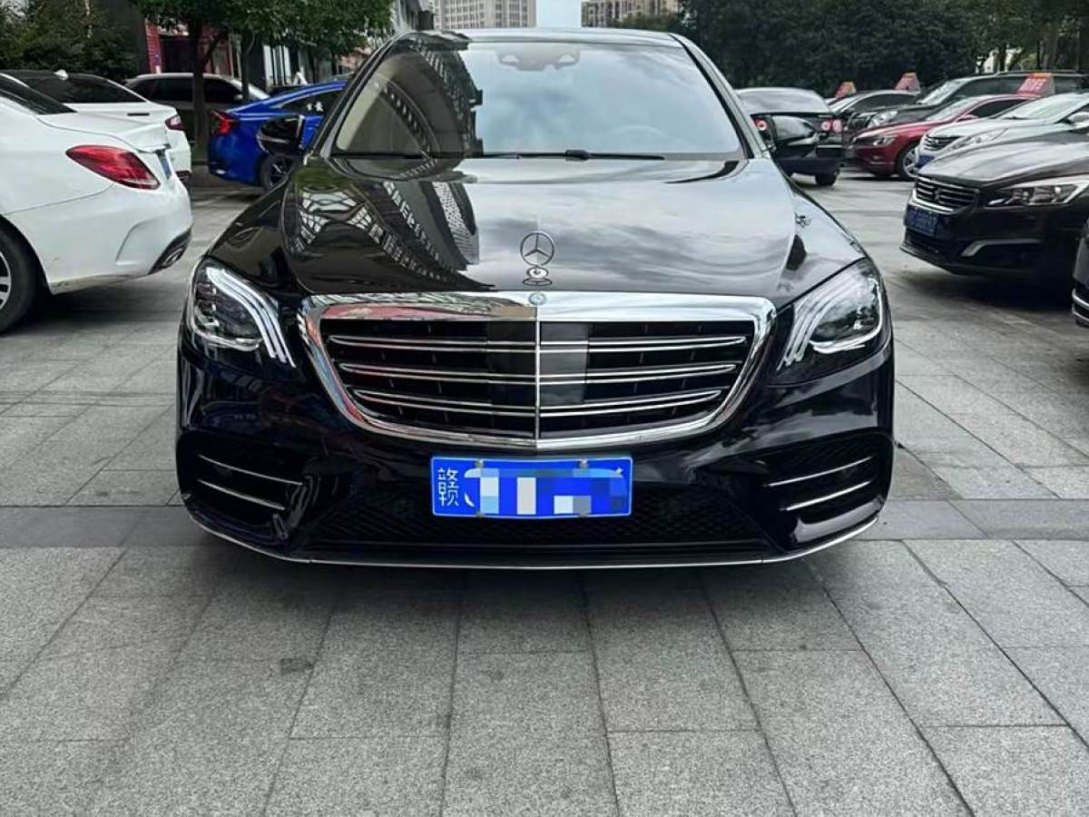 2017年8月奔馳 奔馳S級  2017款 S 400 L 4MATIC