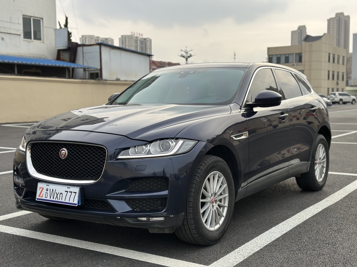 2019年1月捷豹 F-PACE  2019款 2.0T 四驅(qū)都市尊享版