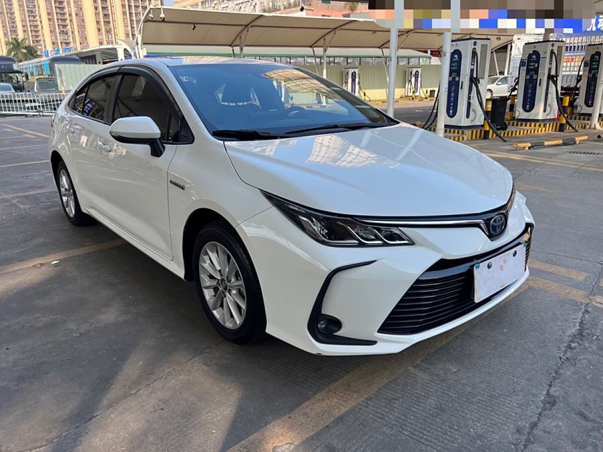 豐田 卡羅拉  2021款 雙擎 1.8L E-CVT精英版圖片