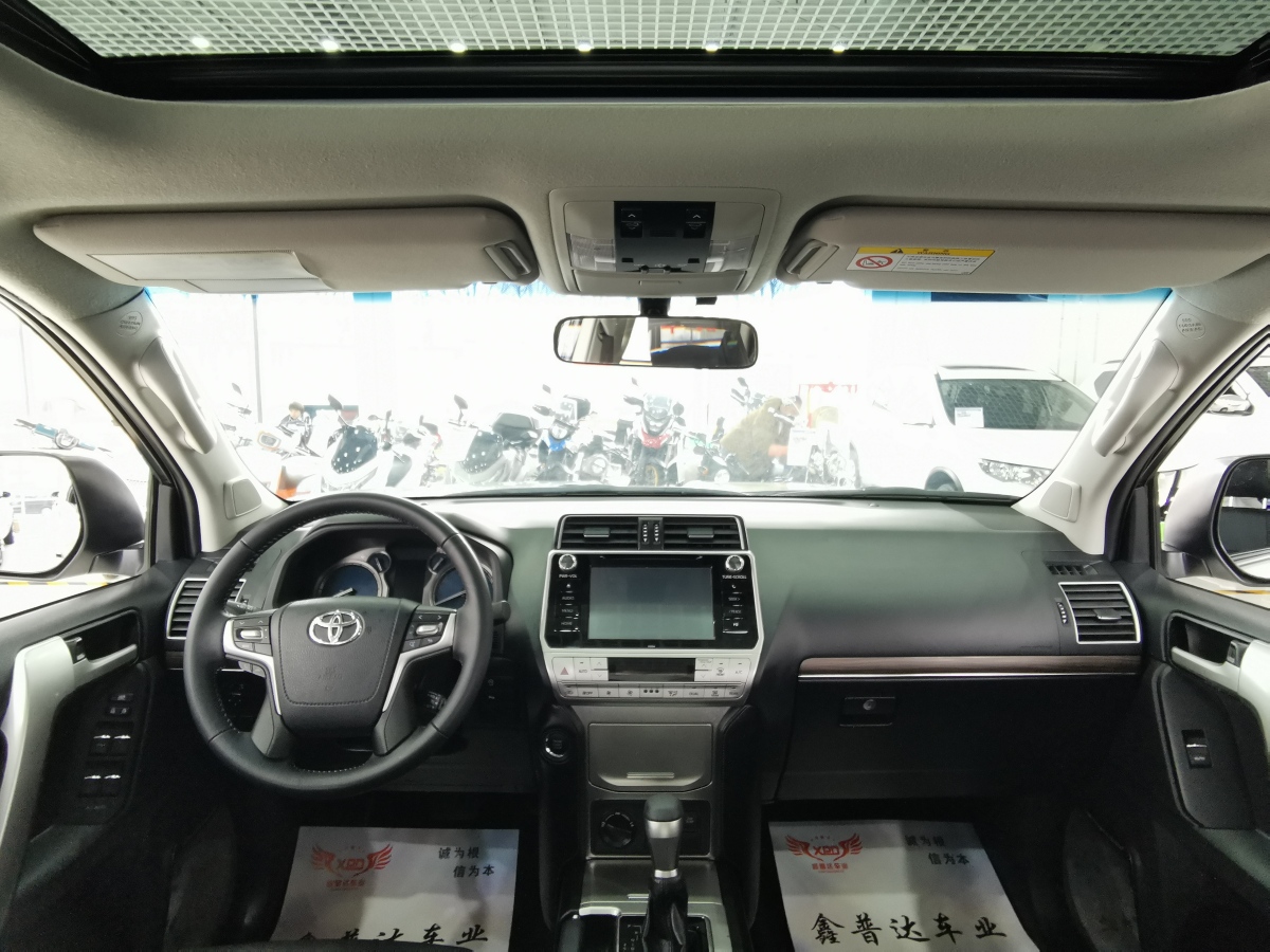2018年1月丰田 普拉多  2018款 3.5L 自动TX-L后挂备胎