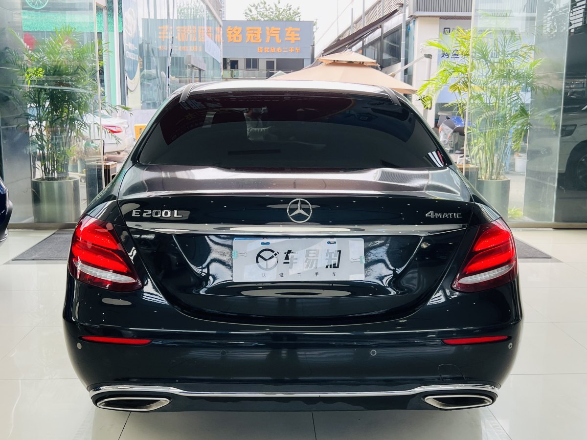 2017年6月奔馳 奔馳E級(jí)  2017款 E 200 L 4MATIC