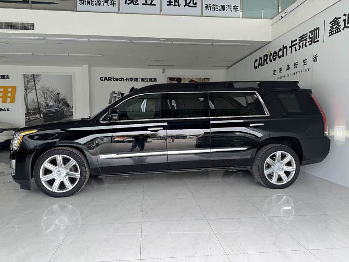 2018年10月凱迪拉克 凱雷德ESCALADE  2017款 6.2L ESV鉑金版加長(zhǎng)型