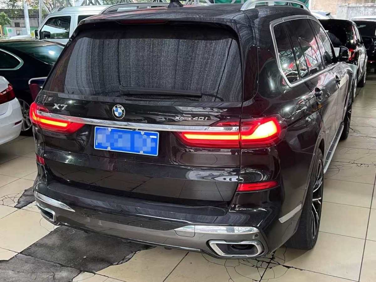 寶馬 寶馬X7  2020款 xDrive40i 領(lǐng)先型豪華套裝圖片