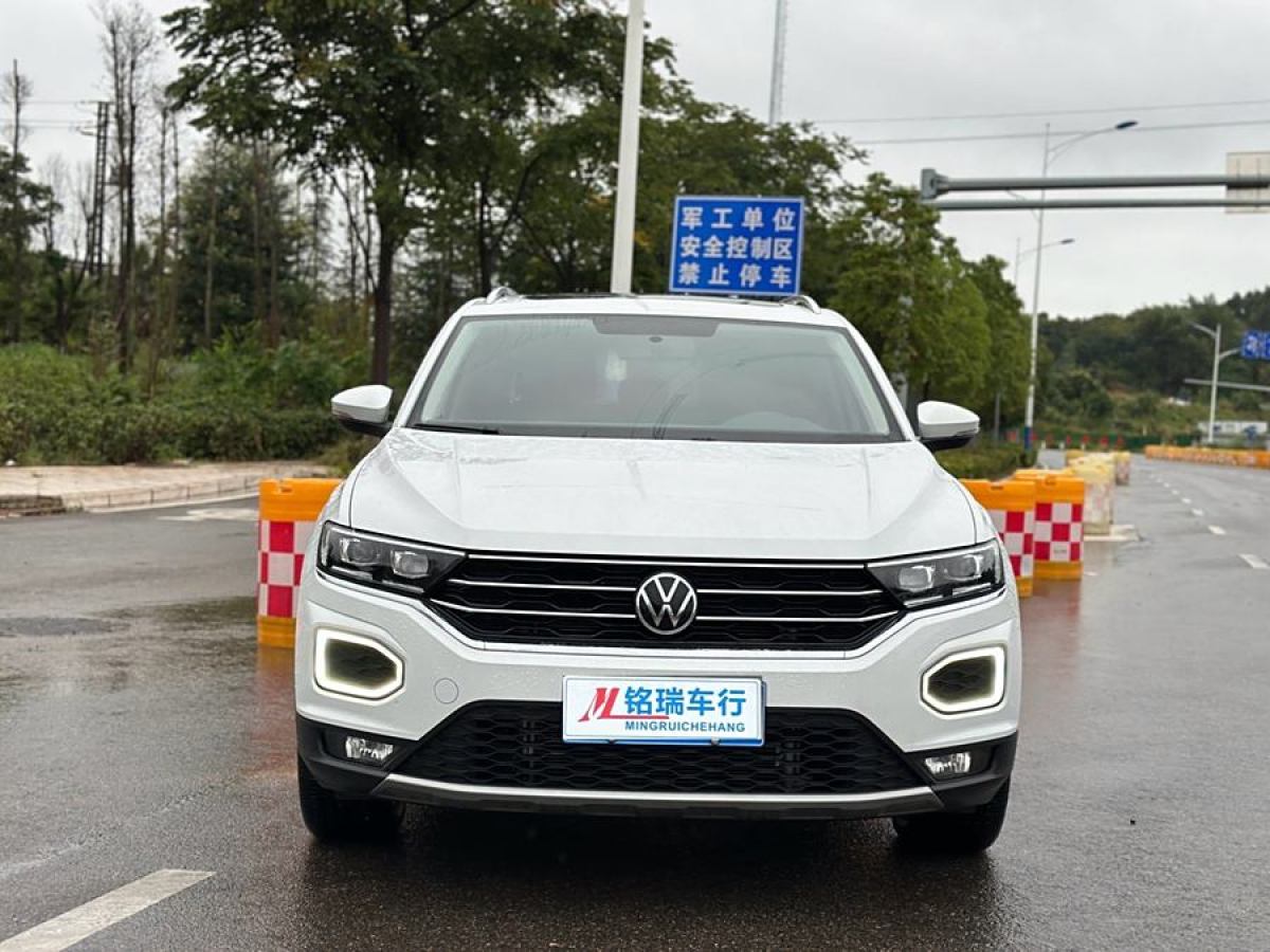 大眾 T-ROC探歌  2021款 改款 280TSI DSG兩驅(qū)精英智聯(lián)版圖片