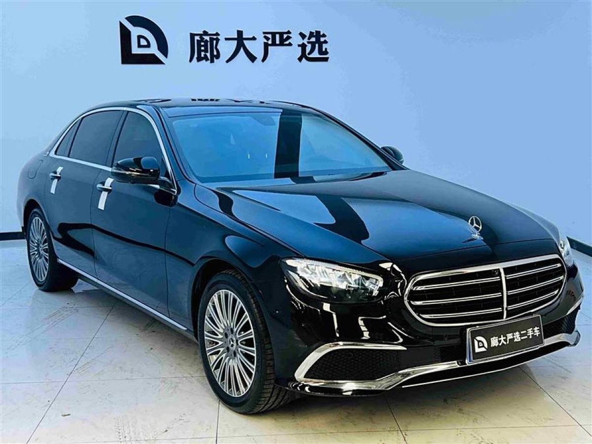 奔馳 奔馳E級  2021款 改款 E 300 L 豪華型圖片