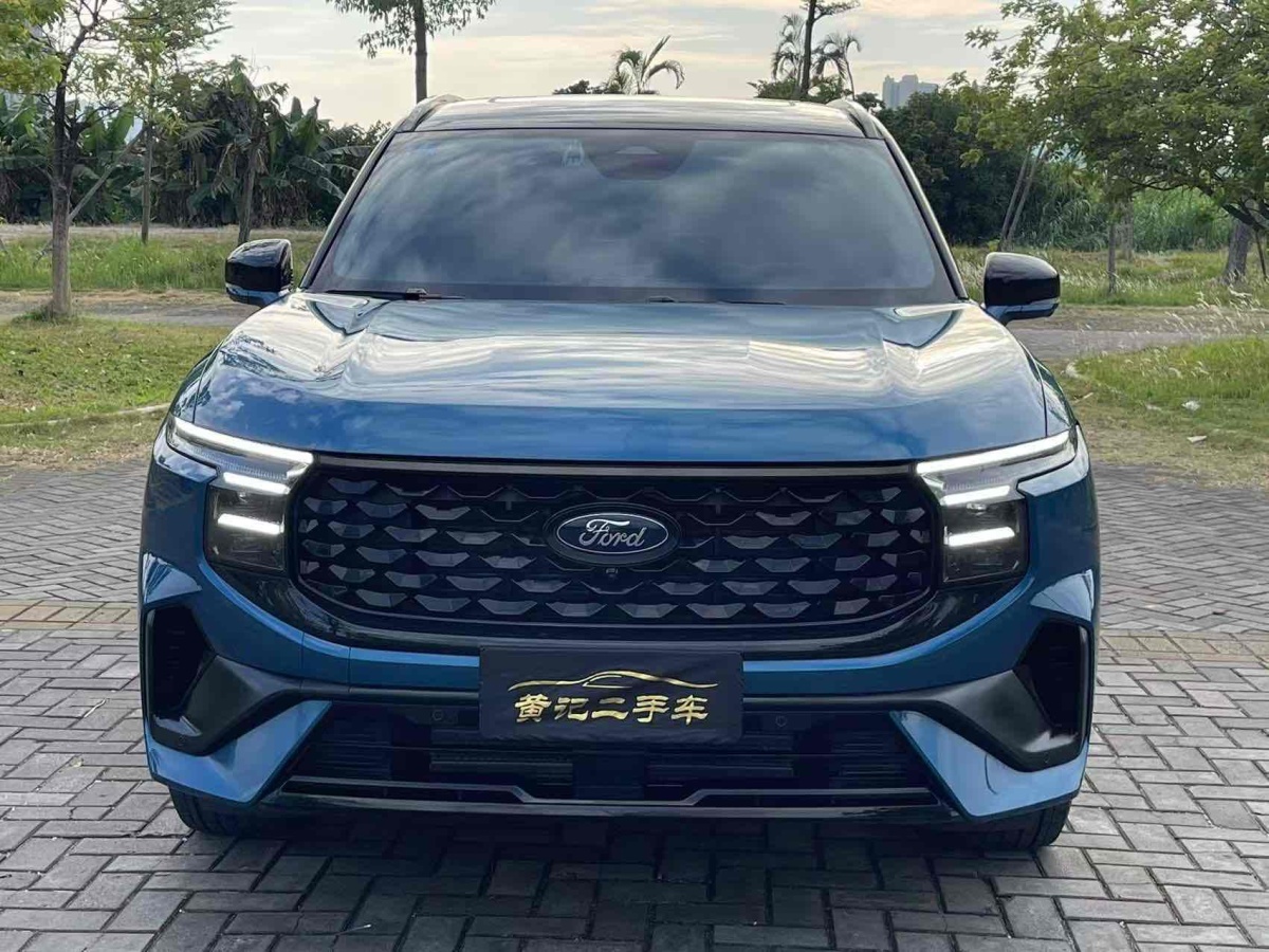 福特 銳界  2023款 銳界L 2.0T EcoBoost E-混動(dòng)四驅(qū)七座 STLine圖片