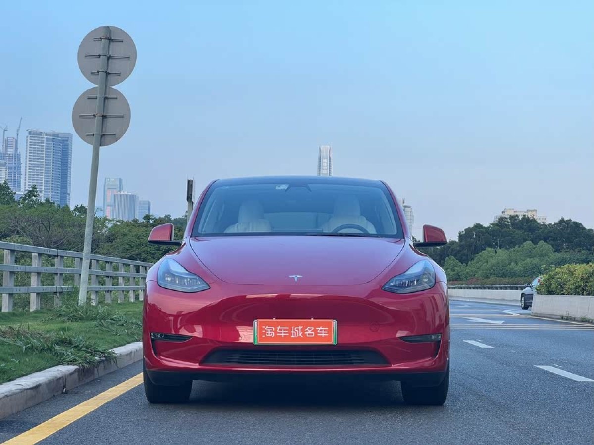 特斯拉 Model Y  2022款 改款 長(zhǎng)續(xù)航全輪驅(qū)動(dòng)版圖片