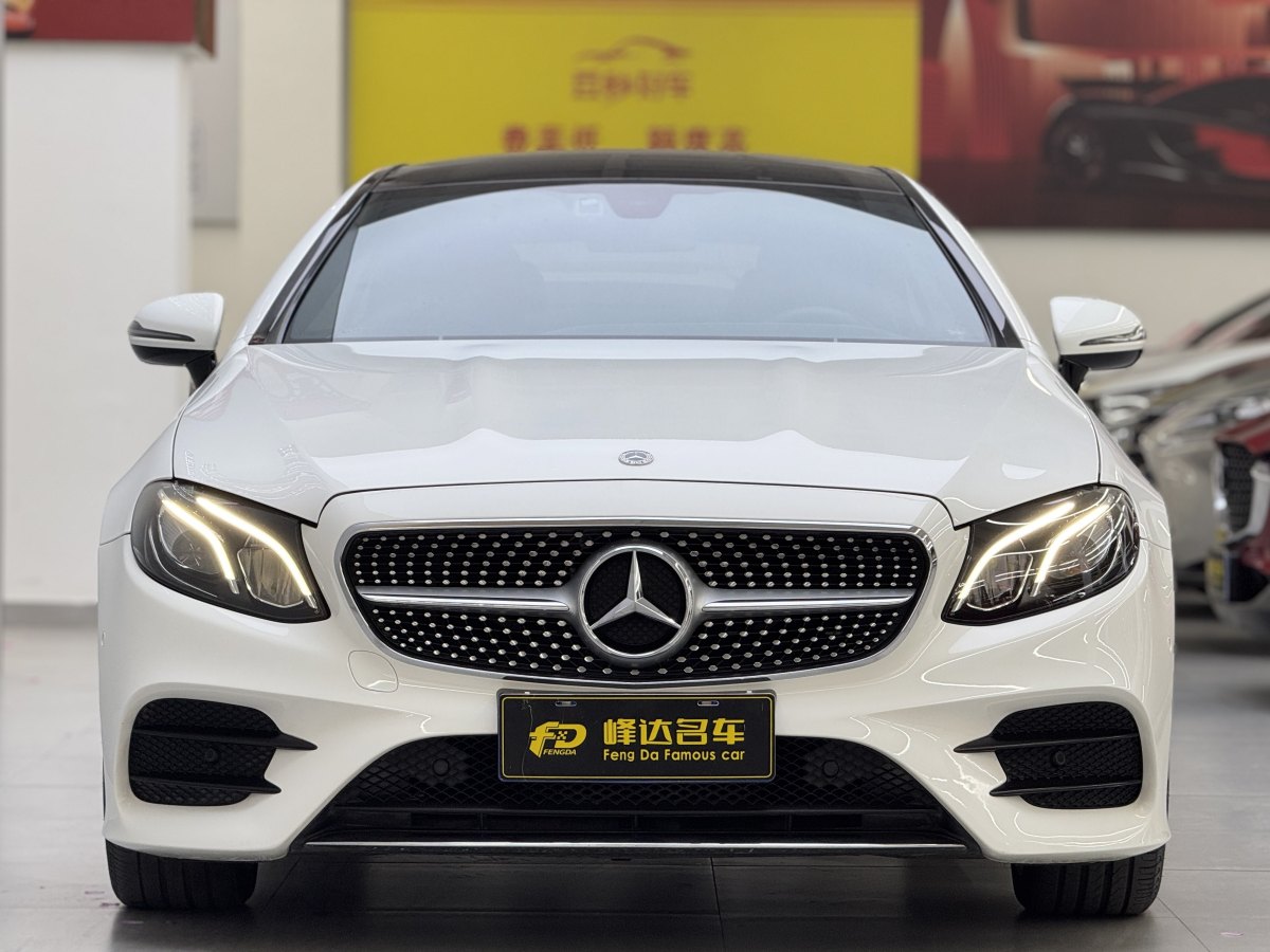 2019年2月奔馳 奔馳E級  2019款 E 200 4MATIC 轎跑車