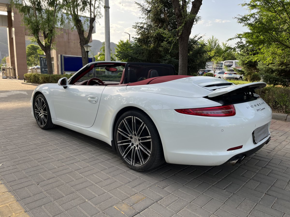保時(shí)捷 911  2015款 Carrera Cabriolet 3.4L Style Edition圖片